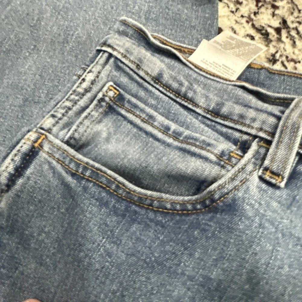 Levi's Jeans Mens Size 38x30 WORKWEAR FIT Blue Jeans Stretch Super Stretchy